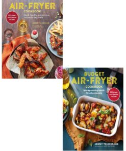 Air-Fryer Cookbook & Budget Air-Fryer Cookbook Collection 2 Books Set by Jenny Tschiesche