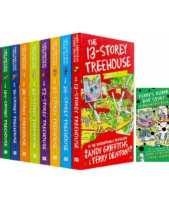 Andy Griffiths The Treehouse Collection 11 Books Set 130-Storey, 117-Storey, 104-Storey