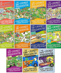 Andy Griffiths The Treehouse Collection 11 Books Set 143-Storey, 130-Storey, 117-Storey, 104-Storey