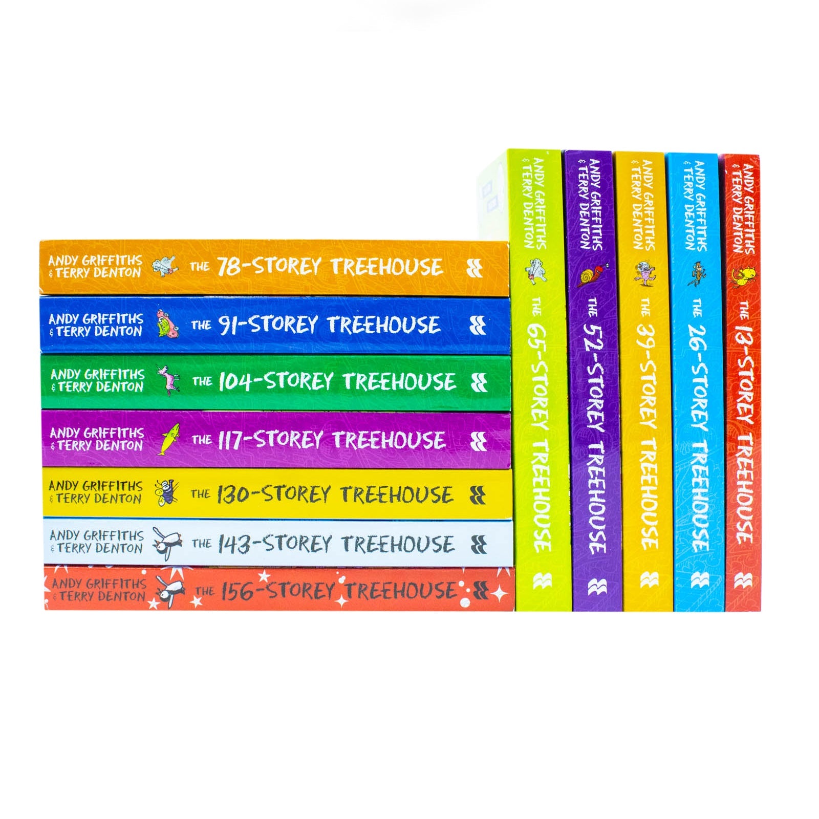 Andy Griffiths The Treehouse Collection 12 Books Set 156-Storey, 143-Storey, 130-Storey, 117-Storey, 104-Storey - Image 5