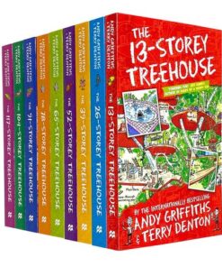 Andy Griffiths Treehouse Collection 9 Books Set - 13 Storey 26 Storey 39 Storey 52 Storey 65 Store..