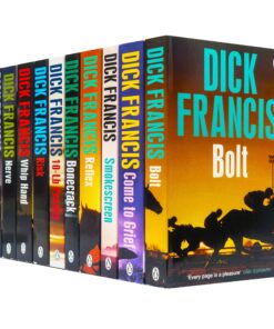 Dick Francis Thriller Collection 10 Books Set (Bolt, Reflex, Risk, Whip Hand, Nerve, Knock Down, Bonecrack, Smokescreen & MORE!)