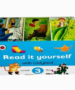 Ladybird Read It Yourself Tuck Box Level 3: 8 Books Box Set (The Elves and the Shoemaker, Hansel and Gretel, Jack and the Beanstalk, Rapunzel, Aladdin, Puss in Boots, The Jungle Book, Thumbelina)