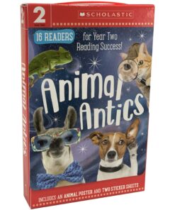 Scholastic 16 Readers: Animal Antics 16 Books Set for Year 2