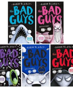 The Bad Guys 5 Books Collection Set By Aaron Blabey (Episodes 9-18)