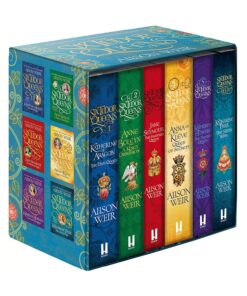 The Six Tudor Queens Box Set 6 Books Collection Set (Katherine of Aragon, Jane Seymour, Anne Boleyn, Anna of Kleve, Katheryn Howard, Katharine Parr)