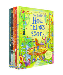 Usborne - Lift The Flap (5 Books Collection with over 380 Flaps to Lift)