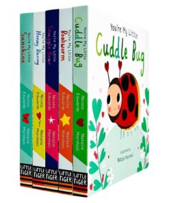You are My Little Series 5 Books Collection Set By Nicola Edwards & Natalie Marshall (Sunshine, Honey Bunny, Snuggle Bear, Bookworm & Cuddle Bug)