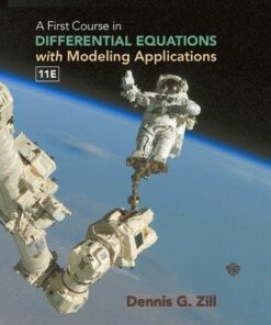 A First Course In Differential Equations With Modeling Applications 11Th Edition