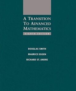 A Transition To Advanced Mathematics 8Th Edition