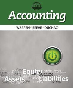 Accounting 25Th Edition