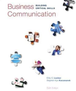 Business Communication Building Critical Skills 6Th Edition