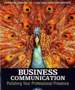 Business Communication Polishing Your Professional Presence 3Rd Edition