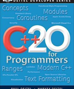 C++20 for Programmers (Deitel Developer Series)
