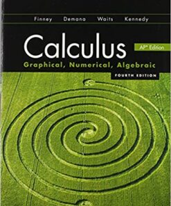 Calculus Graphical Numerical Algebraic 4Th Edition
