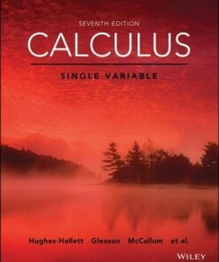 Calculus Single Variable 7Th Edition