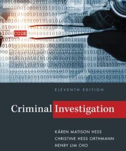 Criminal Investigation 11Th Edition