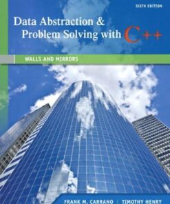 Data Abstraction Problem Solving With C 6Th Edition