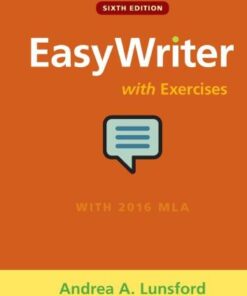 Easywriter with Exercises 6Th Edition