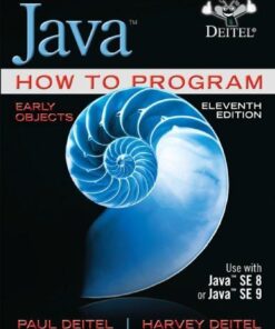 Java How To Program Early Objects 11Th Edition