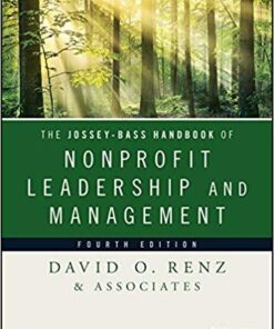 The Jossey-Bass handbook of nonprofit leadership and management