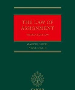 The Law Of Assignment 3Rd Edition