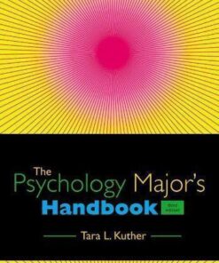 The Psychology Majors Handbook 3Rd Edition