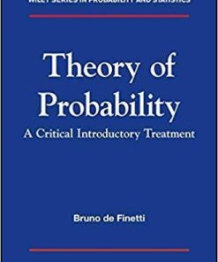 Theory Of Probability A Critical Introductory Treatment