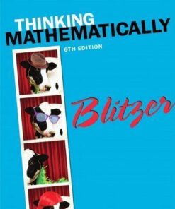 Thinking Mathematically 6Th Edition