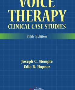Voice Therapy Clinical Case Studies 5Th Edition