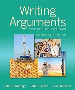 Writing Arguments A Rhetoric With Readings 7Th Edition