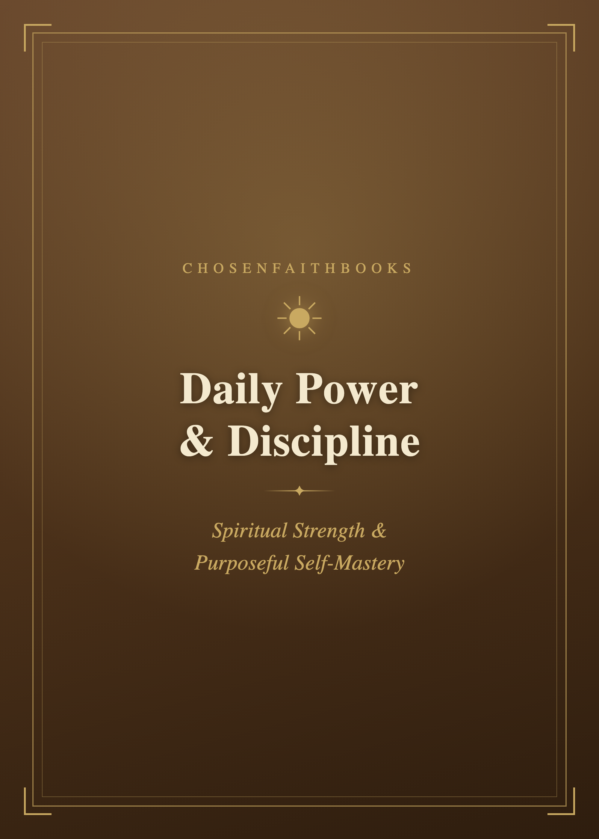 Daily Power & Discipline — book cover