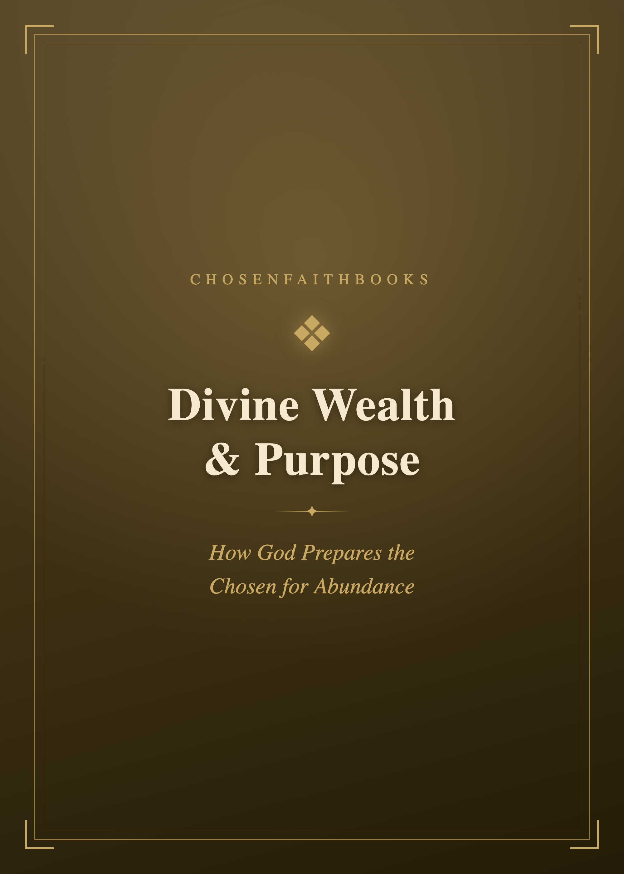 Divine Wealth & Purpose — book cover